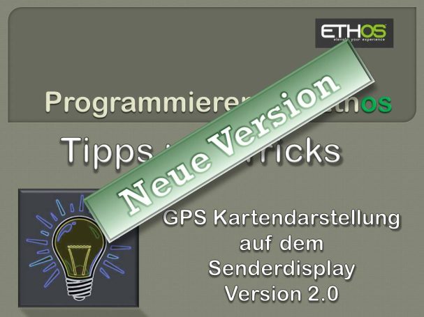 GPS Kartenansicht im Widget Frsky Tandem / Horus Sender neue Version