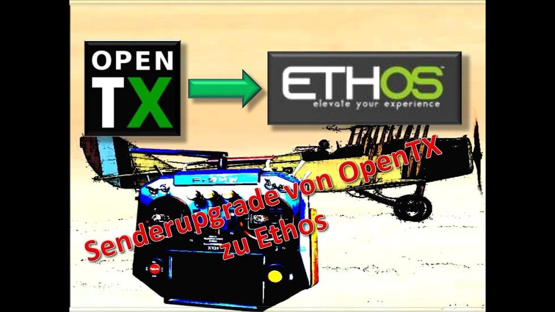 Upgrade Horus X10s von OpenTX 2.3.15 zu Ethos 1.5.X +++Beschreibung lesen!!+++