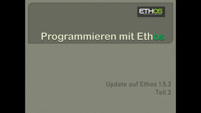 Update Ethos auf 1.5.2 Teil 2