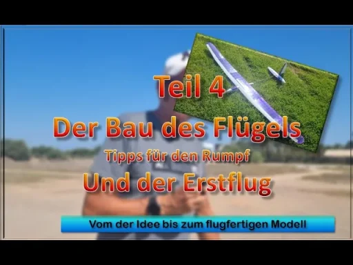Wir bauen ein RES Modell Teil4 Der Bau des Flügels