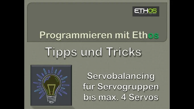 Servo Balancing für bis zu 4 Servos