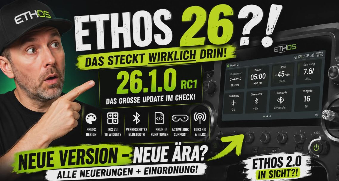 Ethos 26.1.0 RC1, was steckt WIRKLICH hinter dieser mysteriösen Version?
