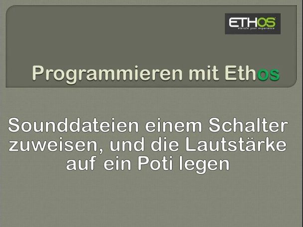 Sounddateien auf Sender spielen