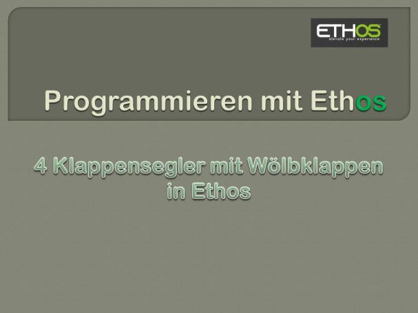 Segler mit Wölbklappen