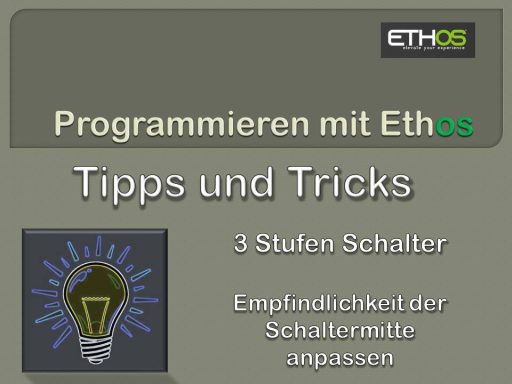 3 - Stufenschalter Problem