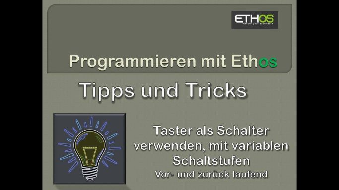 Taster als variablen Schalter konfigurieren