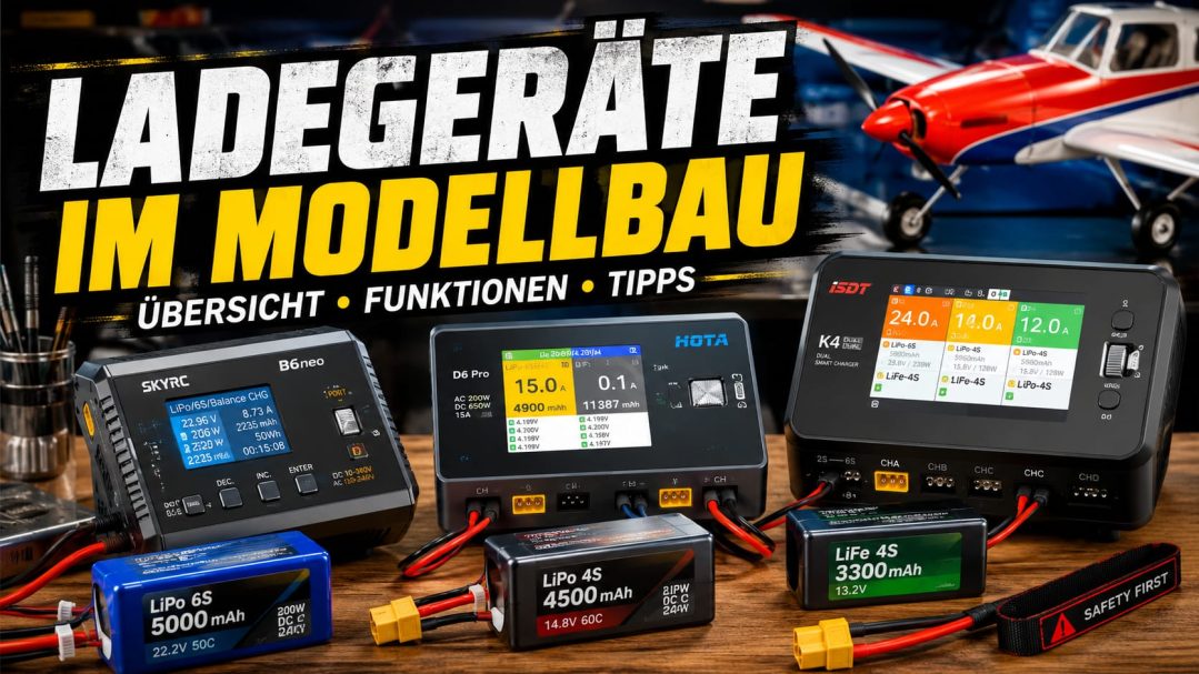 Ladegeräte im Modellbau