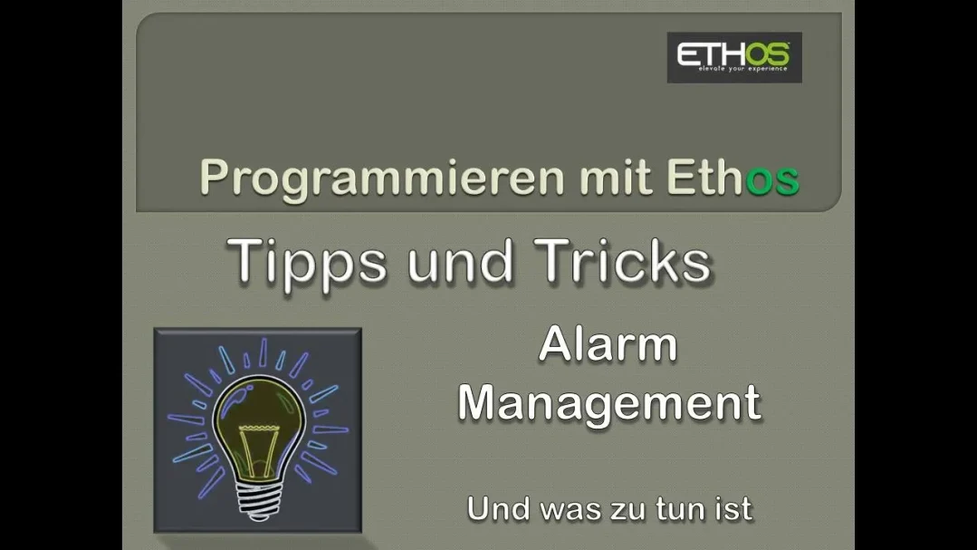 Alarmmanagement, was tun bei Systemalarmen bzw. Meldungen