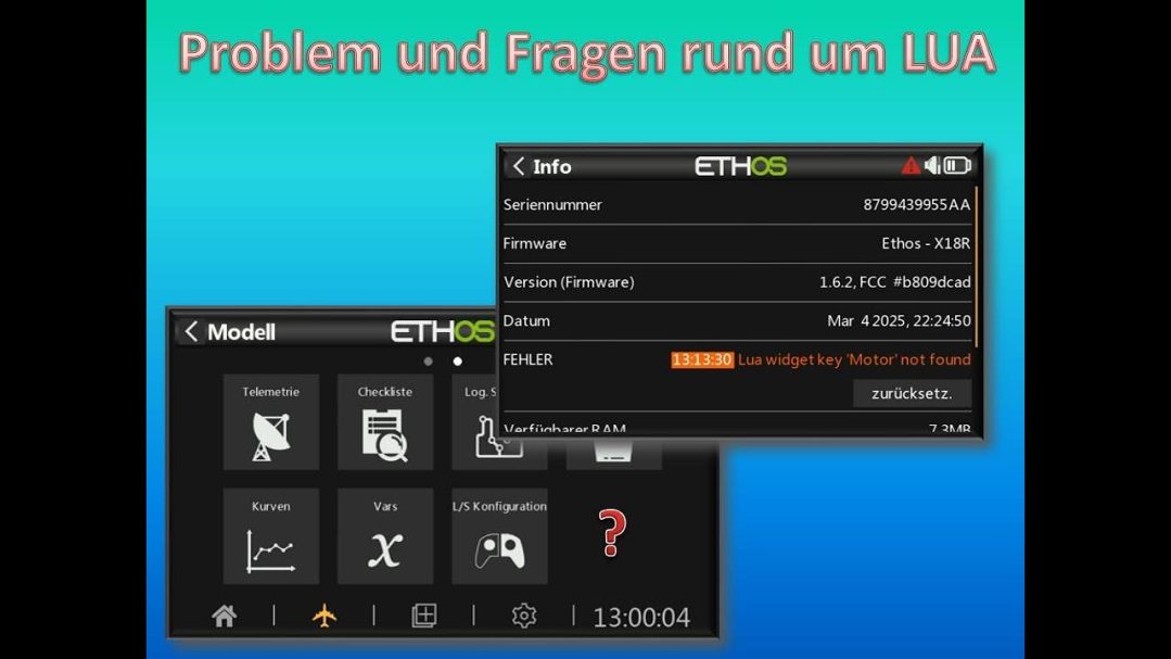 Fragen und Probleme rund um LUA Scripte