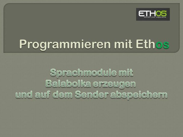 Sprachmodule mit Balabolka erstellen.